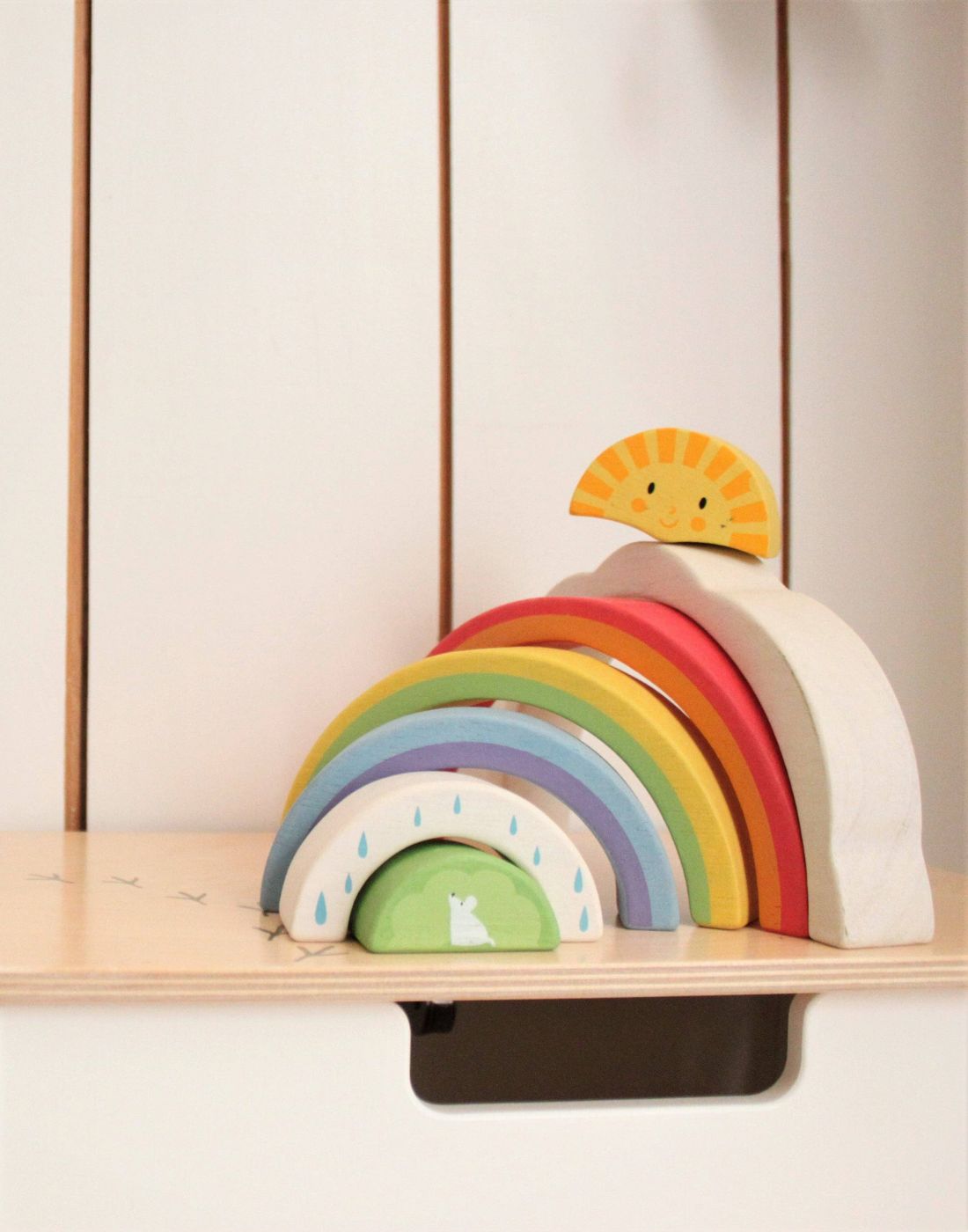 Rainbow Tunnel Wooden Toy