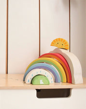 Rainbow Tunnel Wooden Toy