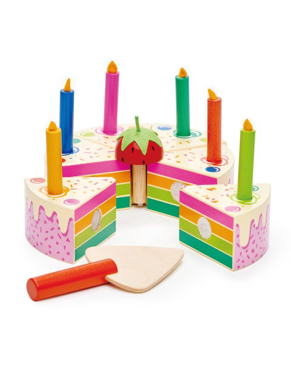 Rainbow Birthday Cake Toy