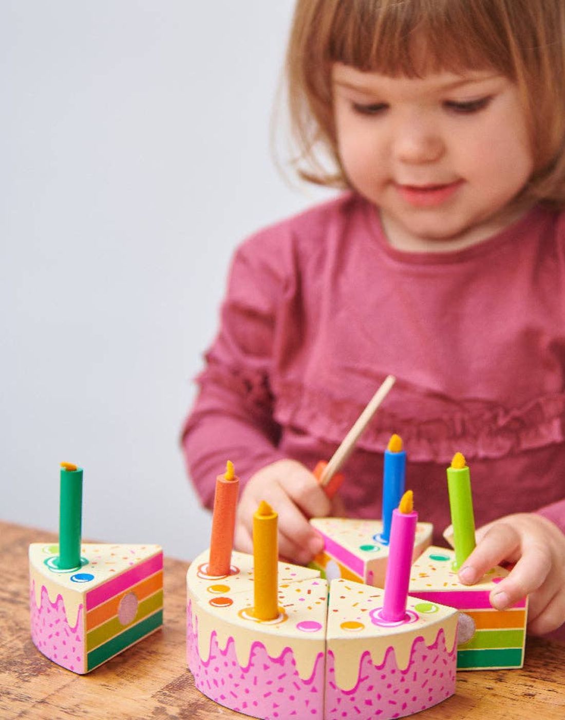 Rainbow Birthday Cake Toy