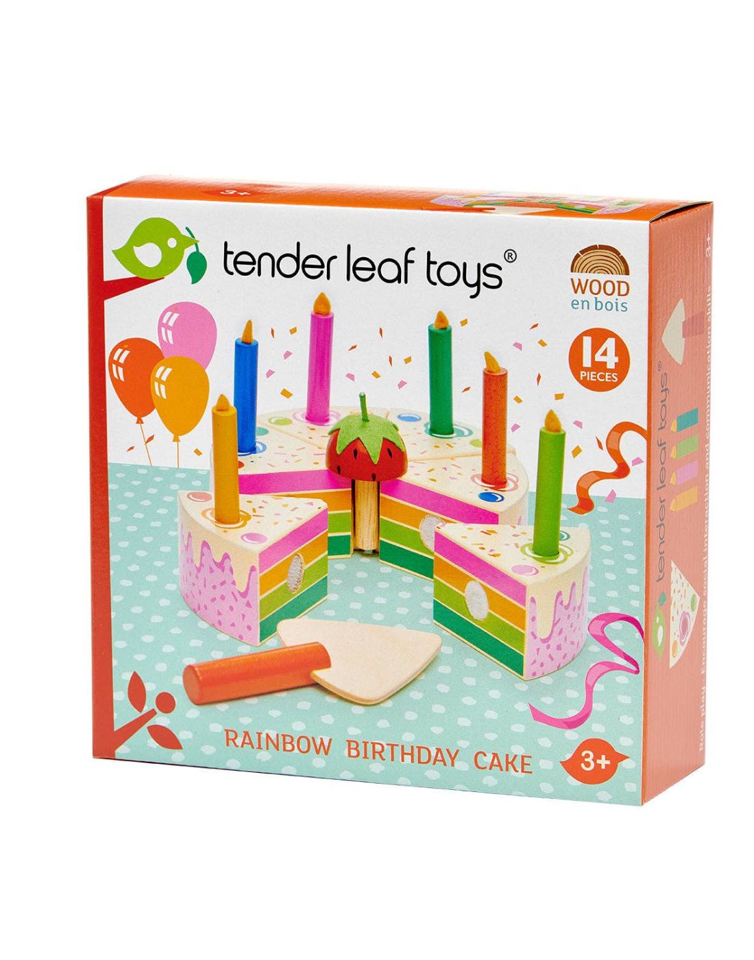 Rainbow Birthday Cake Toy