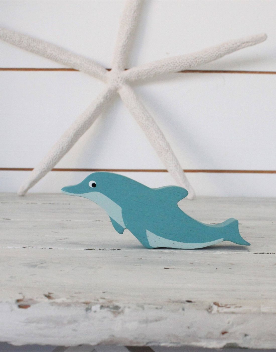 Wooden Dolphin Toy