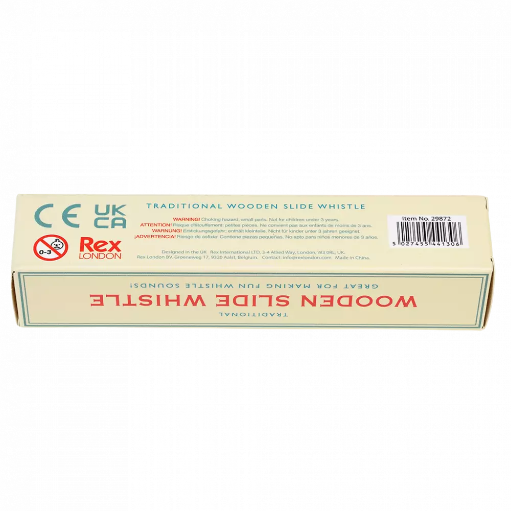 Traditional Wooden Slide Whistle