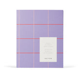 Uma Flatlay Notebook | Medium in Lavender Check