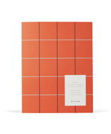 Uma Notebook | Large Flatlay | Orange Check