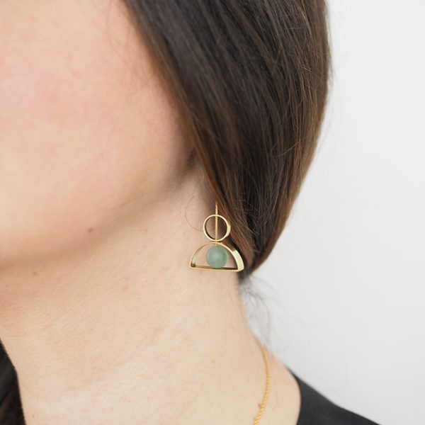 Arch Upside Down Earrings