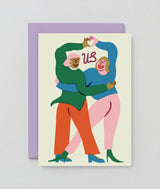 "Us" Love Heart Greeting Card