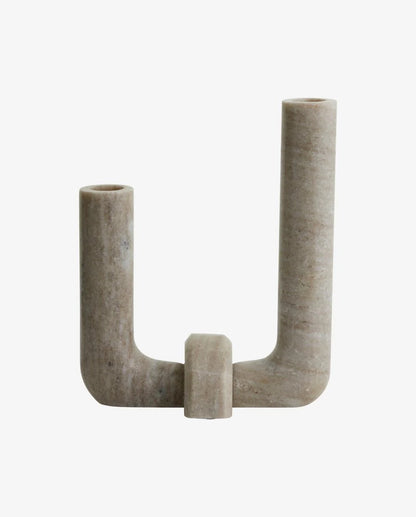 Vaca Marble Candle Holder