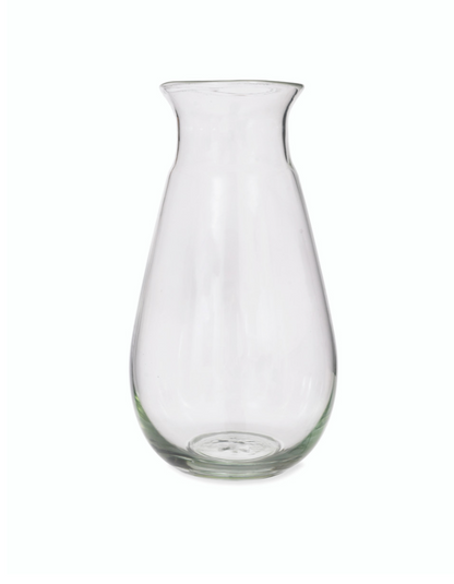 Quinton Vase Large in Recycled Glass by Garden Trading 