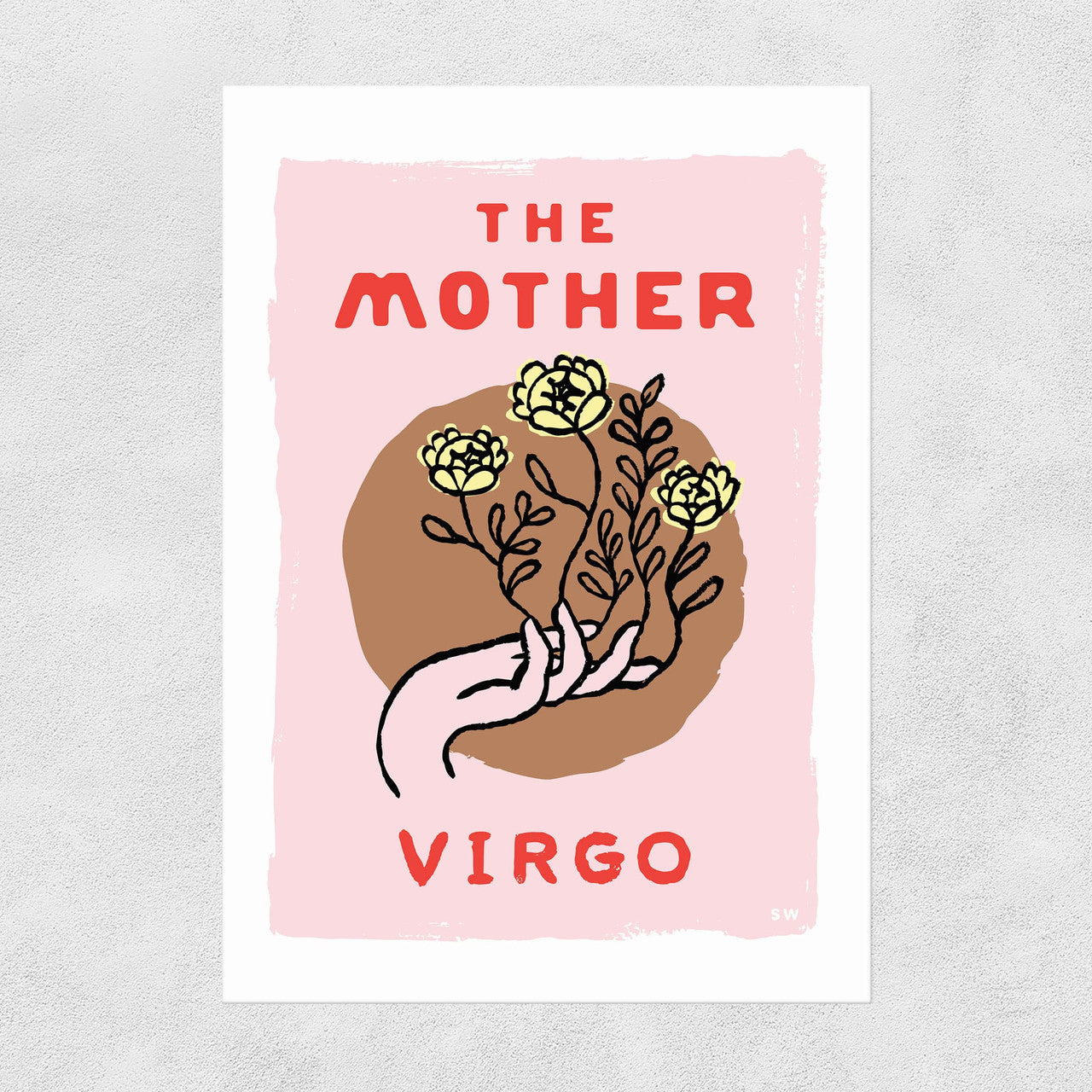 Virgo The Mother Print