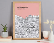 Walthamstow Print | A4 & A3 | Various colours