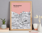 Walthamstow Print | A4 & A3 | Various colours
