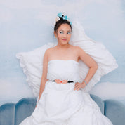 White Heart Hair Claw