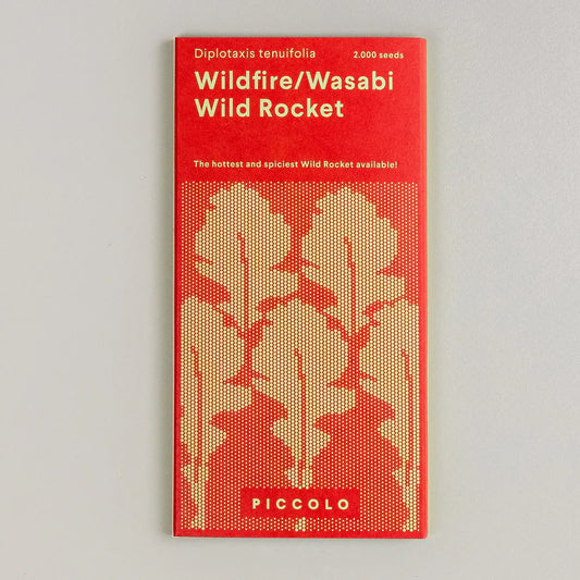 Wildfire/Wasabi Wild Rocket Seeds by Piccolo 