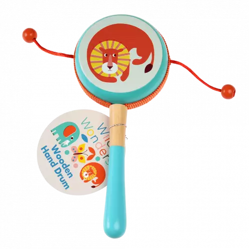 Wild Wonders Rattle Drum