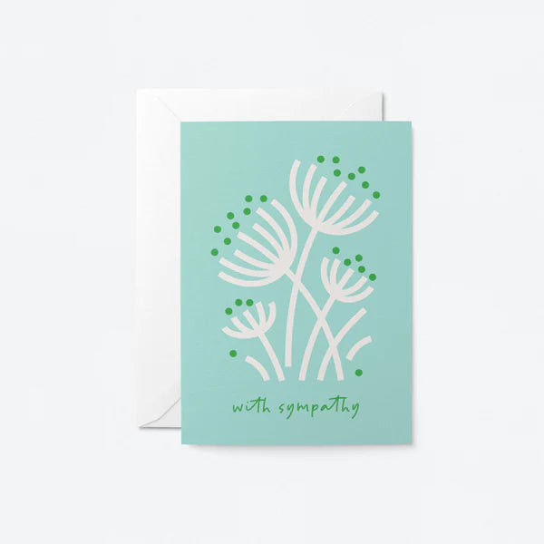 With Sympathy Greetings Card 