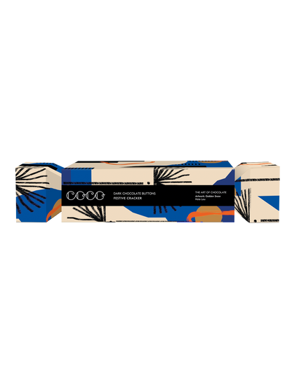 Festive Cracker Dark Chocolate Buttons