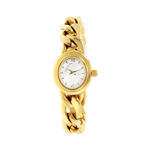 DNA Watch Gold and Pearl - Water Resistant