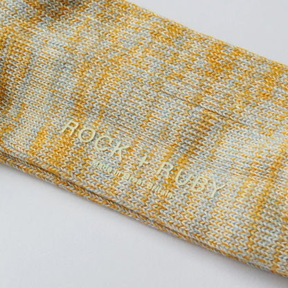 Men's Sunrise Yellow 'George' Cotton Socks