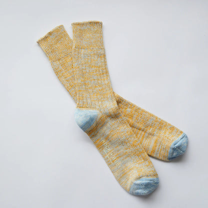 Men's Sunrise Yellow 'George' Cotton Socks