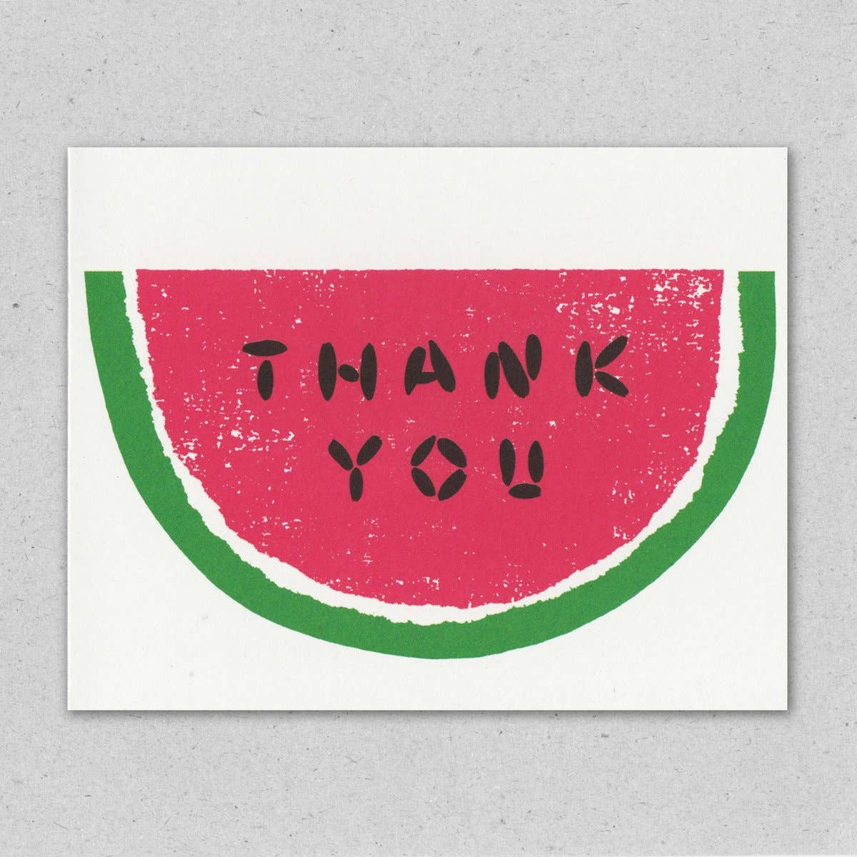 Watermelon Greetings Card