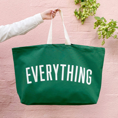 Everything - Forest Green  REALLY Big Bag