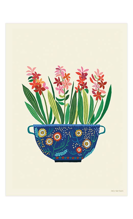 Hyacinths Art Print A3