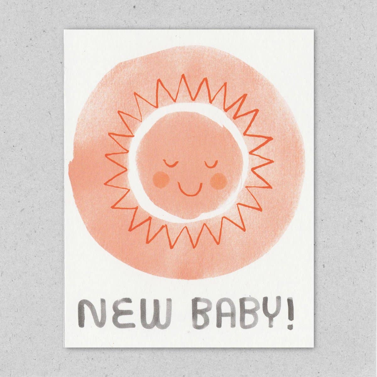 Baby Sunshine Greetings Card