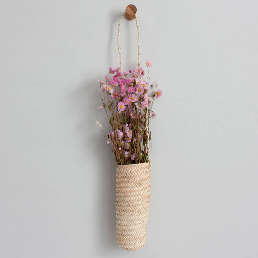 Long Hanging Dried Flower Basket