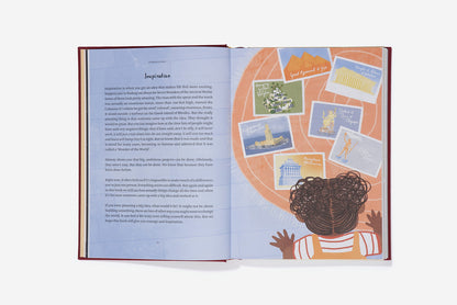 The Every Space hardback clothbound Big Ideas From History children's book with illustrations by Anna Doherty and published by School of Life