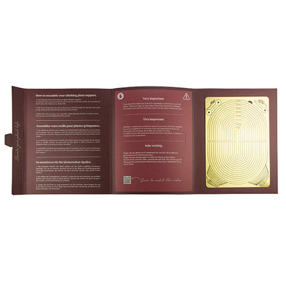 Brass Support For Climbing Plants
