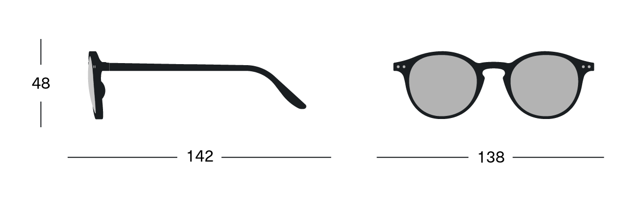 Reading Glasses 'Tortoise' #D