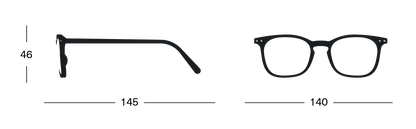 Reading Glasses 'Kaki' #E