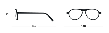 Reading Glasses 'Tortoise' #C