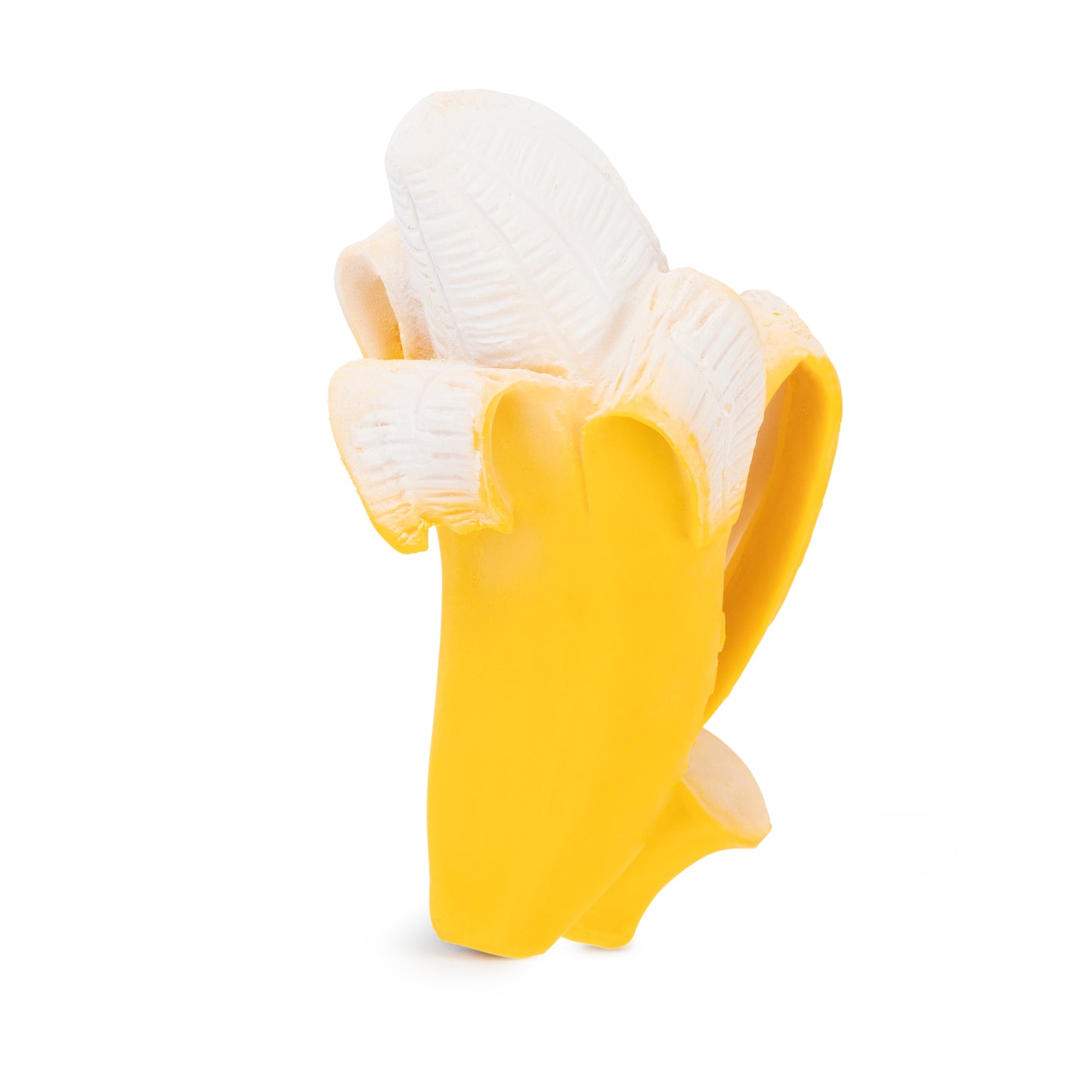 The Every Space Ana Banana natural rubber chewable teether by Oli & Carol