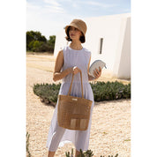 Mondotō Half Moon Wallet in Fog