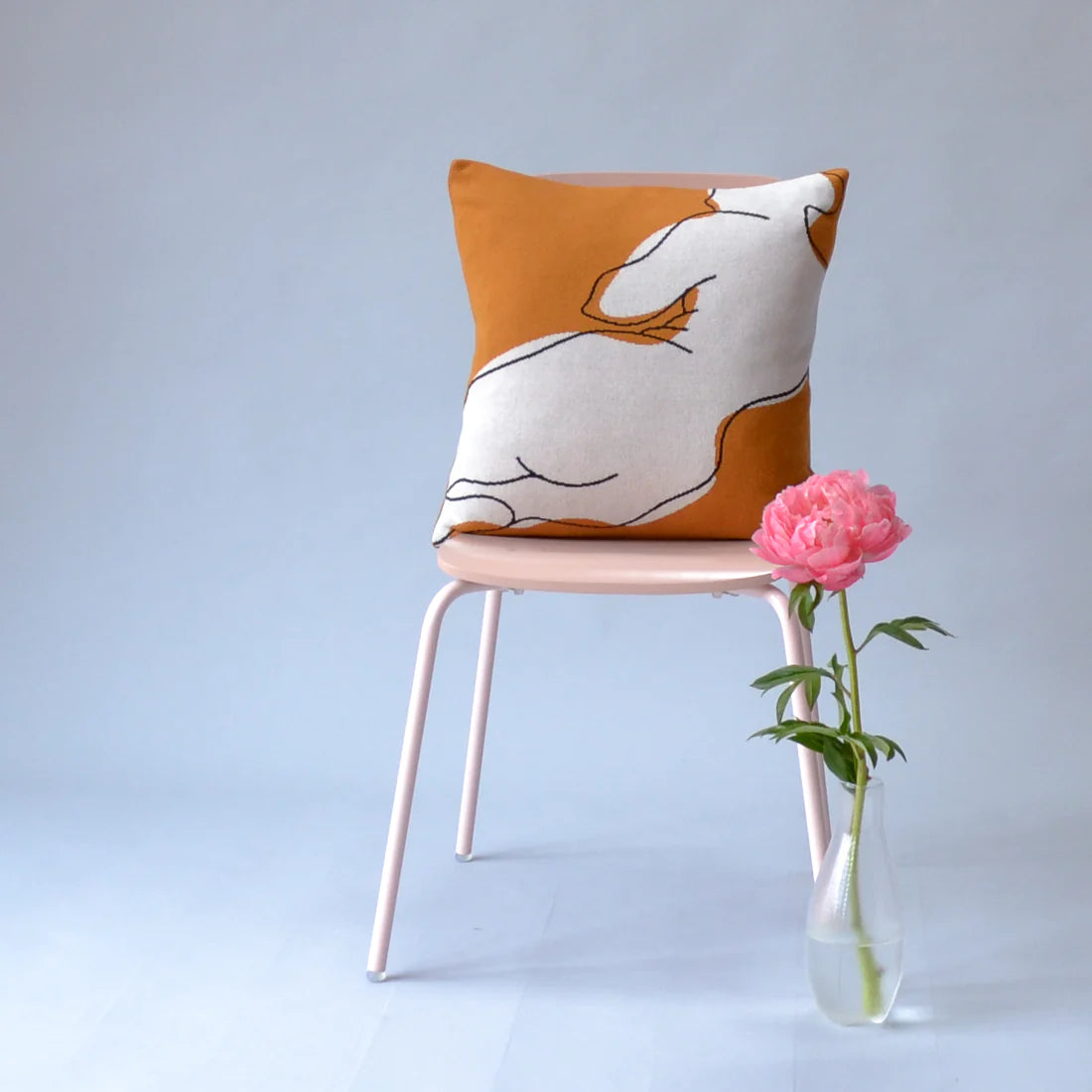 Cushion Cover with Nude