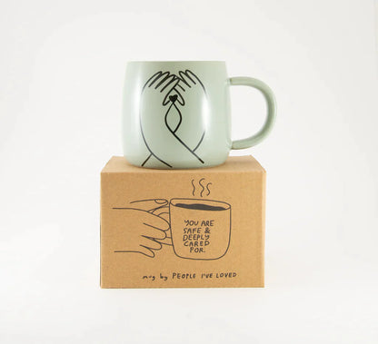 Safe & Cared For Mug
