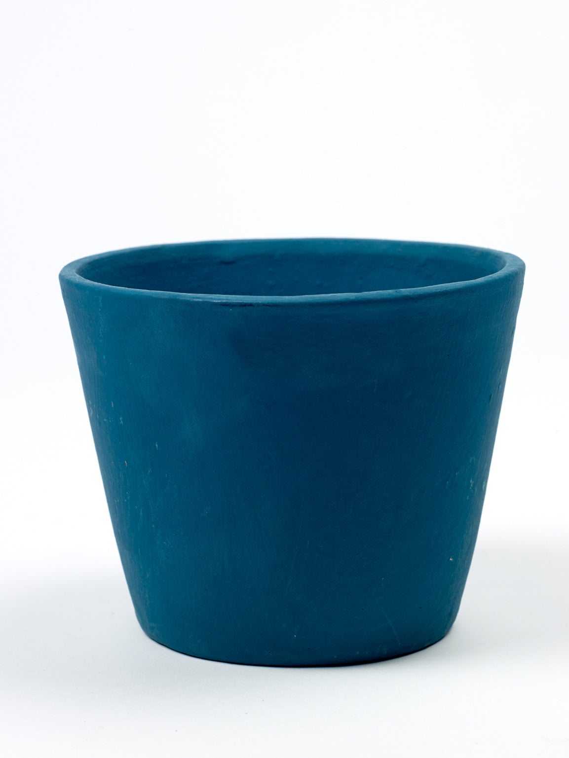 Stoneware Plant Pot in Azure by Serax