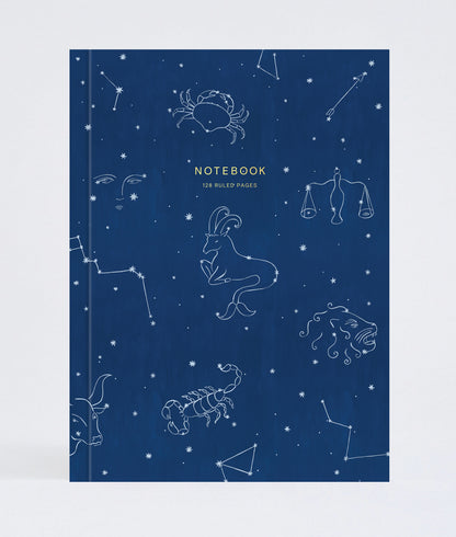 Blue Notebook in Starry Sky by Wrap
