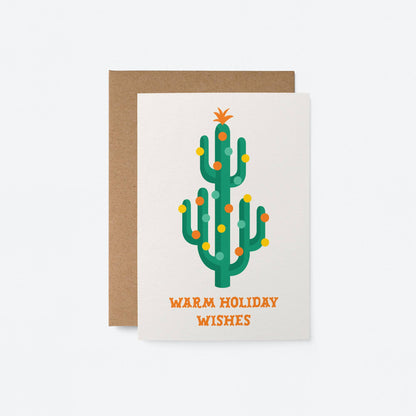 Warm Holiday Wishes - Seasonal Greeting Card - Holiday Card: English / Cello free
