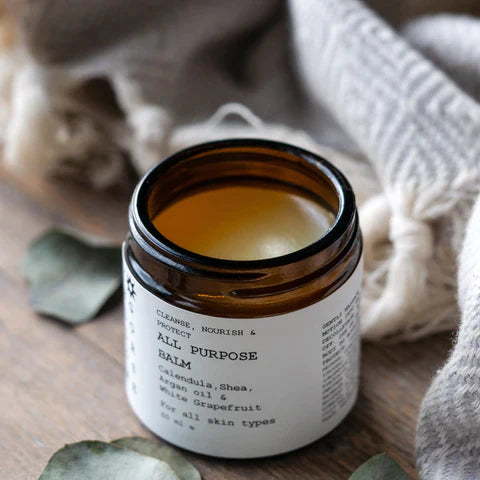 The Every Space All Purpose Balm with calendula, shea & argan oil and white grapefruit by Yellow Gorse