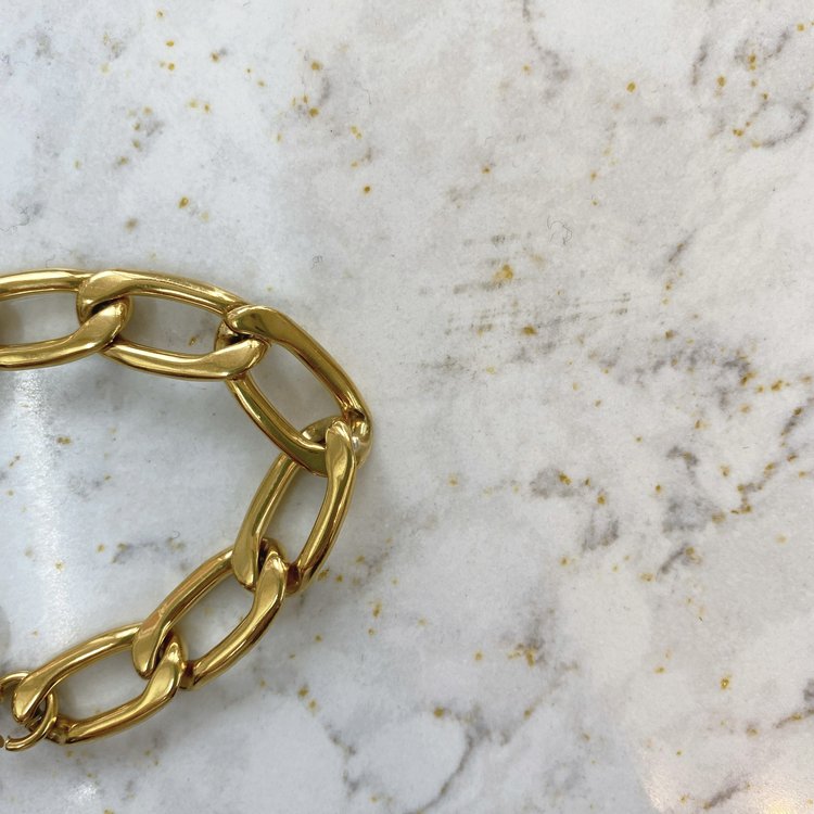 Every Space stainless steel Anchor bracelet by Nula