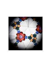 The Every Space Astronomy Kaleidoscope in blue with moon and star decoration by Rex London