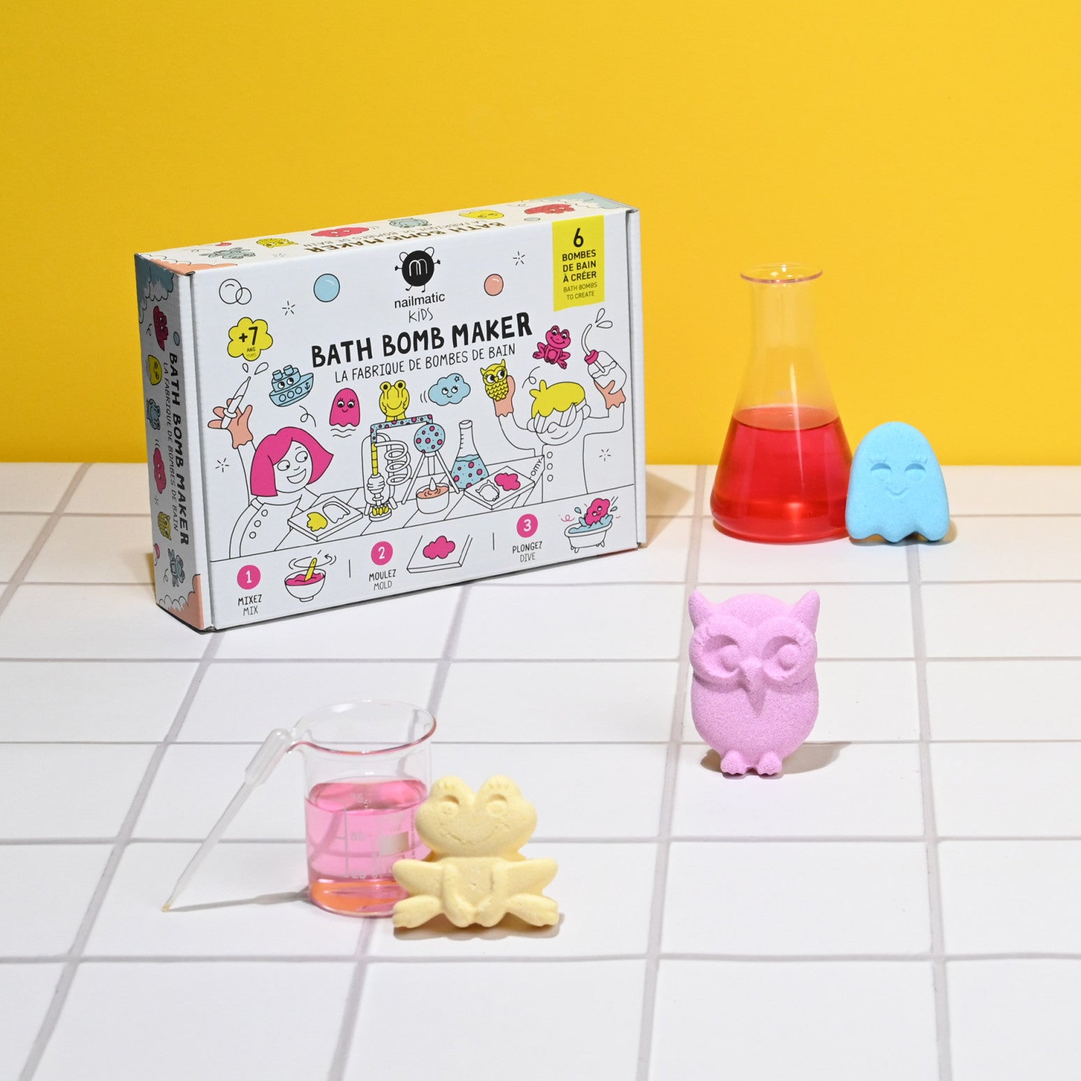 The Every Space Bath Bomb Maker kit by Nailmatic