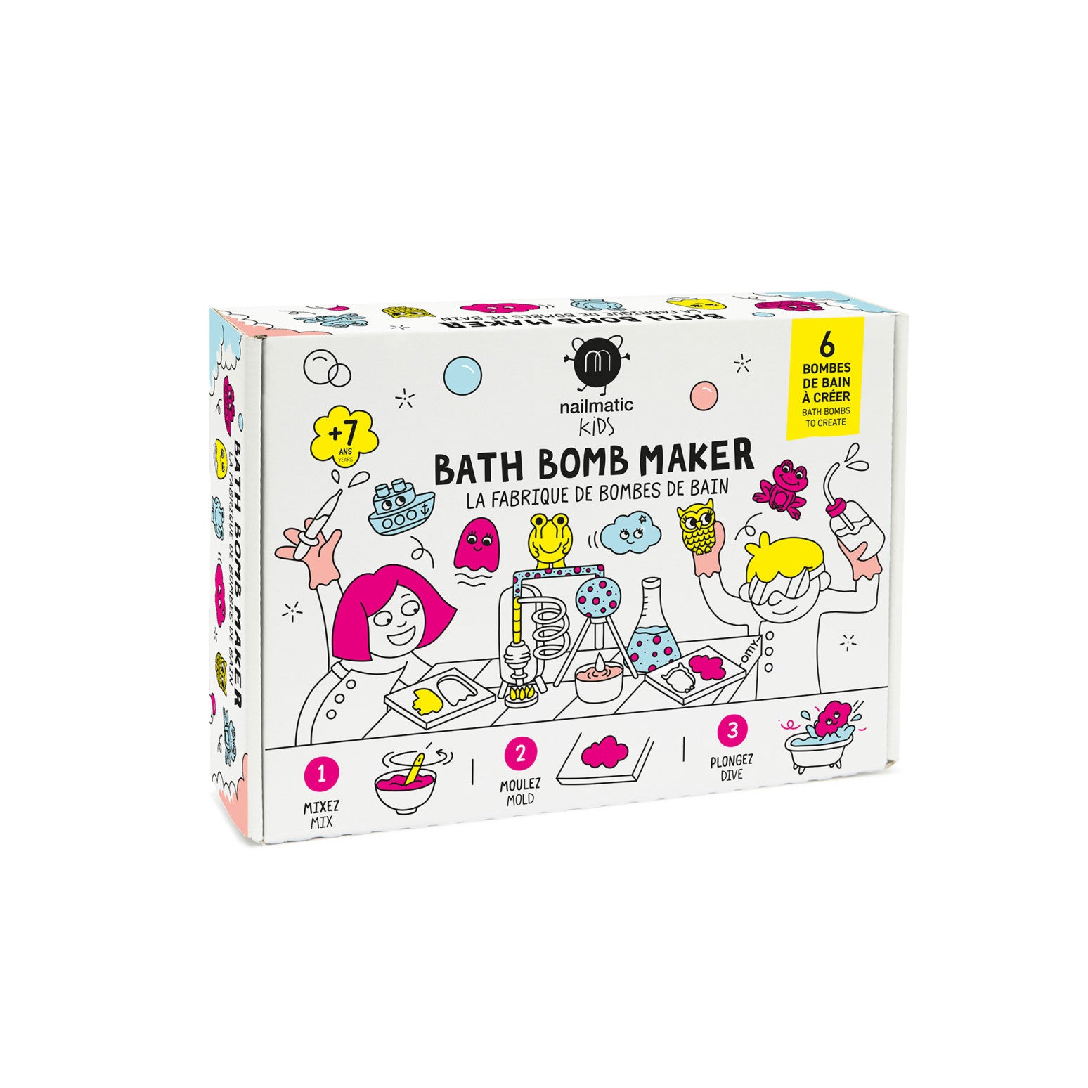 The Every Space Bath Bomb Maker kit by Nailmatic
