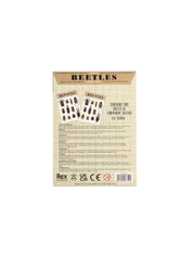 The Every Space 2 sheets of Beetles Temporary Tattoos by Rex London