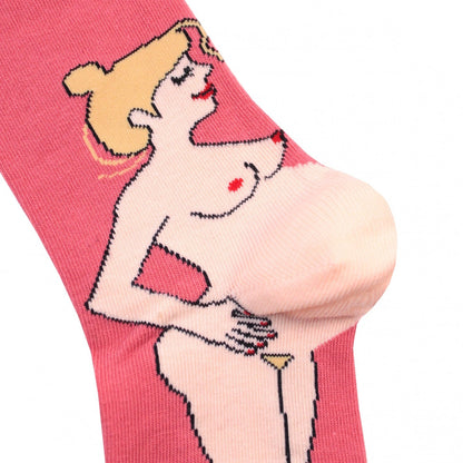 Pregnant Woman Socks