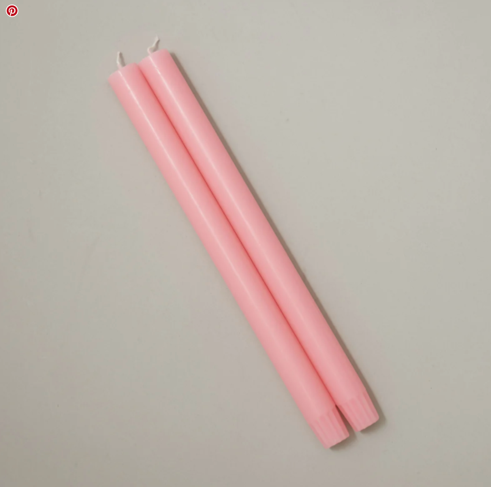 Coloured Dining Candle