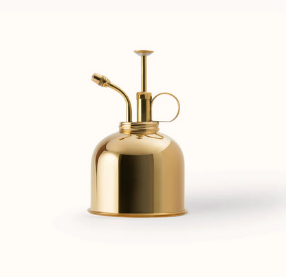 The Langley Sprinkler Houseplant Set in Sage & Brass